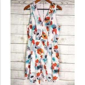 Rebecca Taylor floral print dress 12